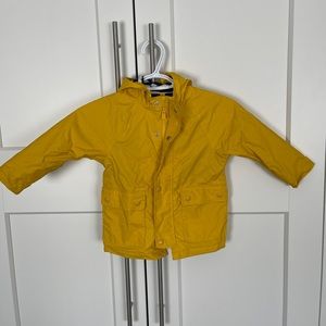 Yellow raincoat